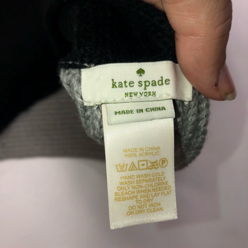 Authentic** Kate Spade Colorblock Infinity Scarf - Picture 4 of 4